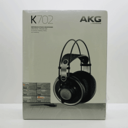 AKG 爱科技 K702 耳罩式头戴式有线监听耳机 黑色