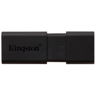 Kingston 金士顿 DT100G3 U盘 OTG转接头苹果接口 32GB USB3.0 黑色