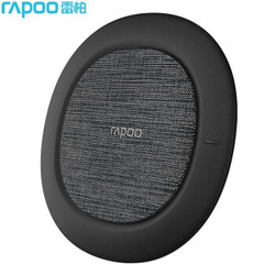 雷柏（Rapoo） XC200 无线充电器 支持10W快充 适配iPhone11/华为Mate30Pro/小米9等手机 Qi充电板底座 黑色
