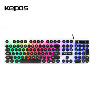 科普斯 kb-909 键盘 黑色 基础款