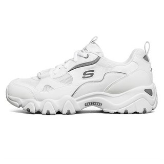 SKECHERS 斯凯奇 D'LITES 2.0 女士休闲运动鞋 88888397/WHT 白色