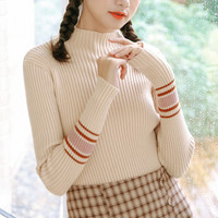 YUZHAOLIN 俞兆林 1120NZR13P259 女士中高领舒适毛衣