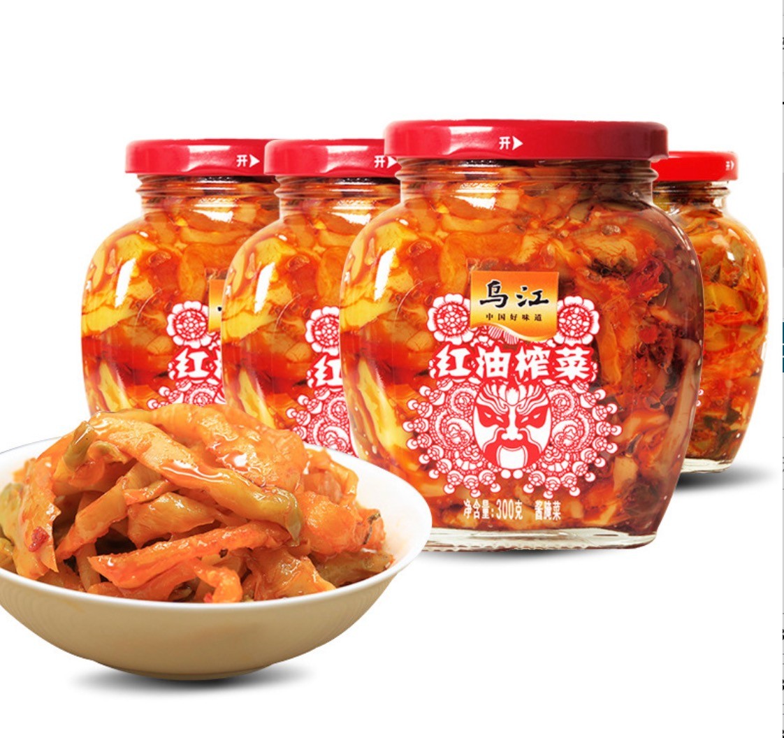 乌江涪陵红油榨菜300g12瓶