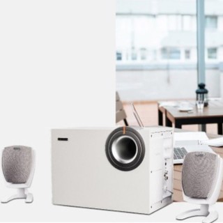 EDIFIER 漫步者 R201T06 2.1声道 多媒体音箱 白色