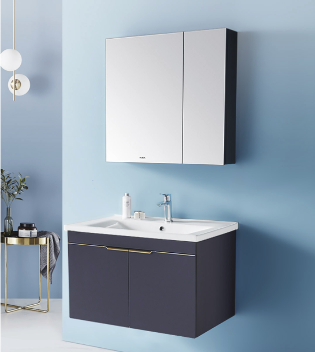 huida 惠达 1381-80 实木轻奢浴室柜组合套装