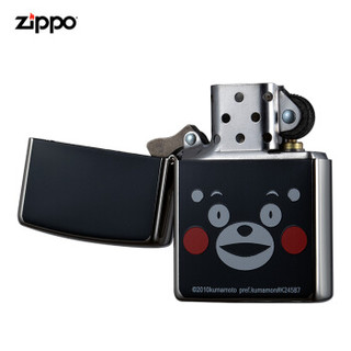 ZIPPO 之宝 美国进口之宝（ZIPPO）防风煤油打火机不含油 酷萌熊本熊 品牌直供原装正版