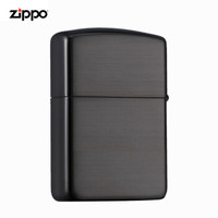 美国进口之宝（ZIPPO）防风煤油打火机不含油 钛金-缎钛 品牌直供原装正版