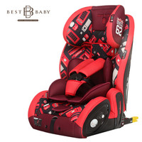 佰佳斯特（Best baby） 儿童安全座椅 汽车用isofix汽车宝宝座椅9月-12岁 红色巴士