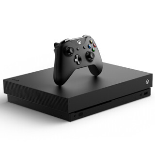 Microsoft 微软 Xbox One X 游戏主机 1TB 黑色 天蝎座