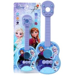 迪士尼Disney 儿童乐器 冰雪奇缘仿真吉他 宝宝初学者可弹奏迷你乐器玩具SWL-705B *2件