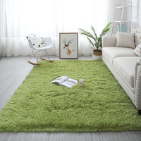 移动专享：SIBAOLU 斯宝路 北欧风长毛绒地毯 50*80cm 多色可选