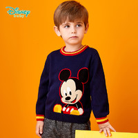 Disney 迪士尼 男童米奇针织套头上衣