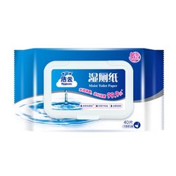 Hygienix 洁云 湿厕纸 40片 *3件