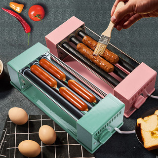 LRK烤肠机台式家用小型迷你热狗机宿舍学生神器香肠早餐机多功能