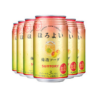 Suntory 三得利 和乐怡预调鸡尾酒 苏打口味 350mL*6罐