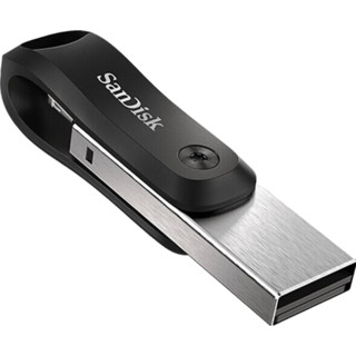 SanDisk 闪迪 欢欣i享系列 SDIX60N USB3.0 U盘 银黑色 128GB USB/苹果lightning接口