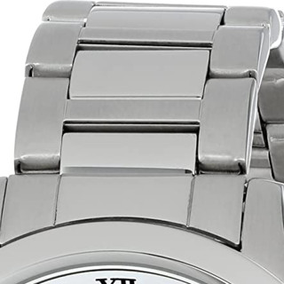 TIMEX 天美时 SL系列 T2N291AB 男士机械手表 42mm 白盘 银色不锈钢带 圆形