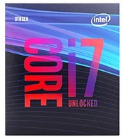 Intel 英特尔酷睿 i7-9700K 台式机处理器，8核，高达4.9 GHz涡轮解锁，LGA1151 300系列95W