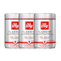 illy 意利 中度烘培咖啡豆 250g*3罐