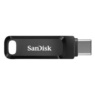 SanDisk 闪迪 高速至尊酷柔系列 SDDDC3-512G-Z46 USB 3.1 U盘 黑色 512GB USB-A/Type-C双口