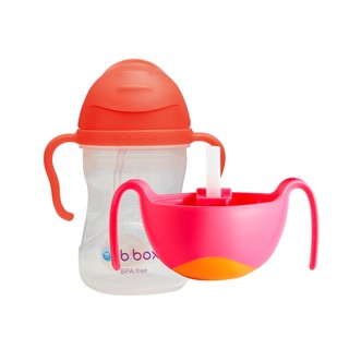 88VIP：b.box 儿童重力水杯（新款）+三合一碗吸管辅食碗套装 *2件