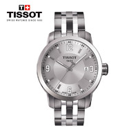 天梭(TISSOT)瑞士手表 骏驰200系列钢带男士石英表T055.410.11.037.00