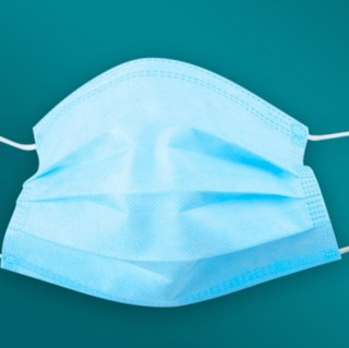 同运 一次性医用外科防护口罩 100只 蓝色