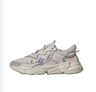 adidas Originals Ozweego 中性跑鞋 FV9655 浅灰/炫彩
