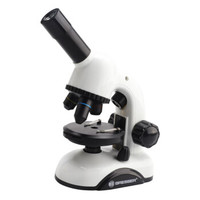 宝视德bresser 儿童显微镜 生物体视两用高倍高清 800倍科学实验 白色标配+50片标本