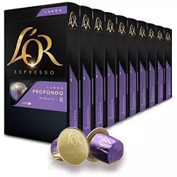 L'OR espresso lungo profondo 铝咖啡胶囊 10 件装