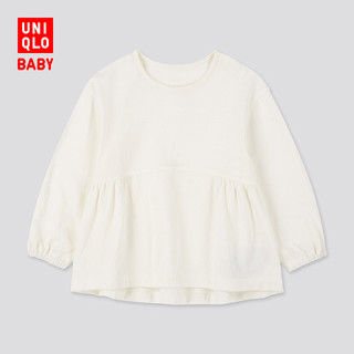 优衣库 婴儿/幼儿 圆领T恤(长袖) 429811 UNIQLO