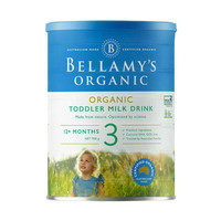 Bellamy's 贝拉米 有机婴幼儿配方奶粉（新款） 3段 900g