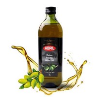西班牙原装进口ABRIL爱伯瑞 特级初榨橄榄油1L/瓶 凉拌烹饪 酸度≤0.5% *4件