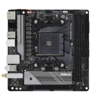 ASRock 华擎 B550M-ITX/ac MINI-ITX主板（AMD AM4、B550）