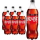 可口可乐 零度 无糖汽水 碳酸饮料2L*6瓶 整箱装 可口可乐公司出品 新老包装随机发货 *2件