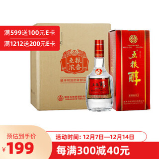 五粮醇 浓香型白酒 五粮液股份公司出品 禧庆装 50度 500mL*6瓶 整箱