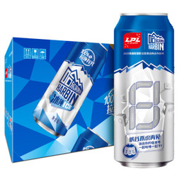 HARBIN 哈尔滨啤酒 冰纯啤酒 500ml*12听  *4件