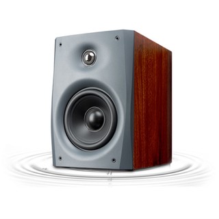 HiVi 惠威 D1200 2.0声道 室内 蓝牙音箱 棕色