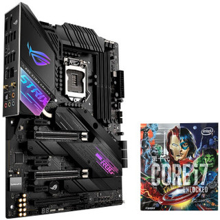 ROG STRIX Z490-E GAMING主板+英特尔（Intel）i7-10700K 酷睿CPU处理器 板U套装 CPU主板套装