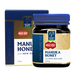 蜜纽康（Manuka Health)新西兰进口麦卢卡蜂蜜（MGO850+）250g *2件