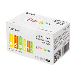 ZMI 紫米 彩虹碱性电池 5号12粒+7号12粒