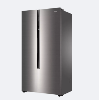 10日0点:haier 海尔 bcd-600wdea 变频风冷对开门冰箱 600l 布鲁钢