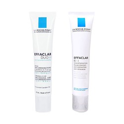 LA ROCHE-POSAY 理肤泉 清痘净肤乳液40ml+双重调理乳40ml