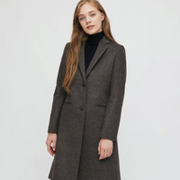 UNIQLO 优衣库 429475 羊毛羊绒混纺大衣
