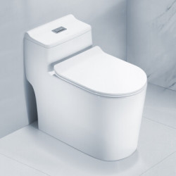 海立hailiad852卫浴马桶大冲力喷射虹吸式坐便器卫生间家用节水防臭