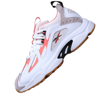 Reebok 锐步 DMX Series 1200 中性休闲运动鞋 DV9221 白/橙