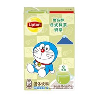 88VIP：Lipton 立顿 绝品醇 日式抹茶冲饮奶茶 19g*10包/盒 *12件
