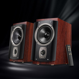 商品hivi 惠威 rm6 多媒体音箱 棕色