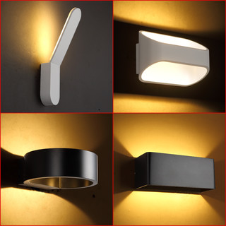 现代简约创意LED壁灯客厅床头灯墙壁楼梯灯个性北欧卧室壁灯饰