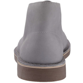 Clarks 其乐 Bushacre 2系列男士皮革系带平底沙漠靴26082286 Light Grey Nubuck 7